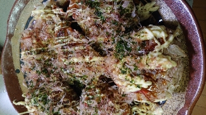 キャベツを混ぜ込むだけ、お好み焼き風ハンバーグ！