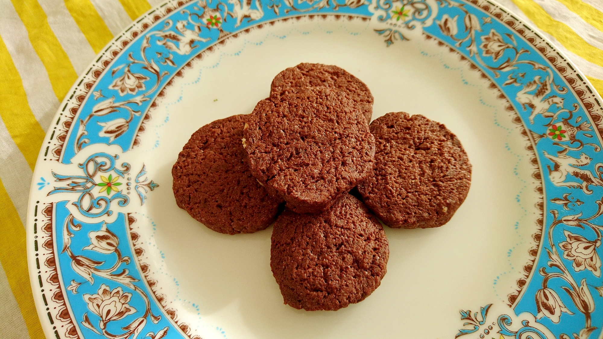 無糖ココアで作る手作りクッキー
