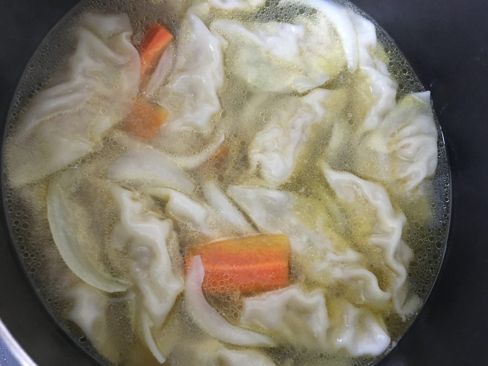 水餃子スープ