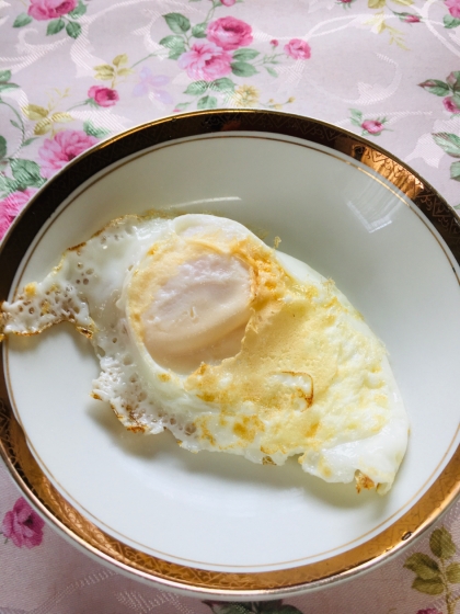 目玉焼き美味しかったです♬ ご馳走さまでした^ - ^