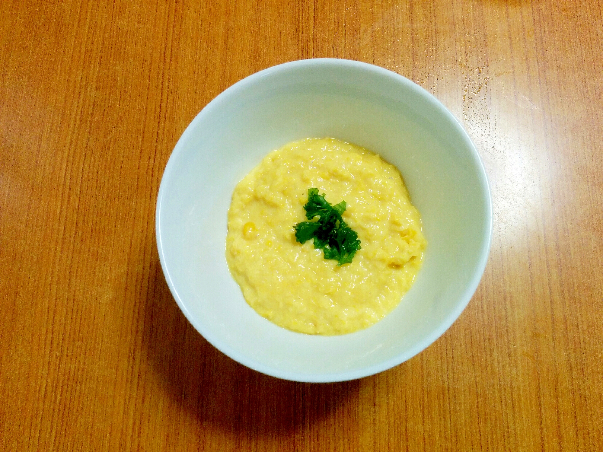 味付け塩ひとつまみ♡とうもろこしスープ