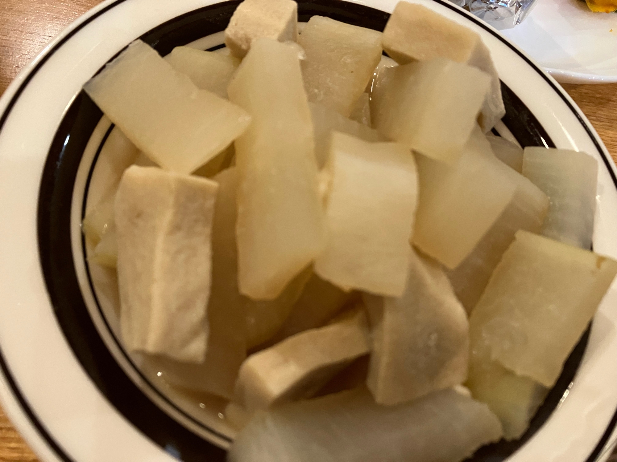 大根と高野豆腐のバター醤油煮
