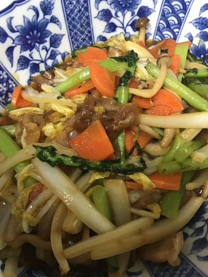 白菜と豚肉のうま煮