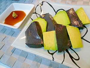 とっても濃厚、アボカドゴマ豆腐