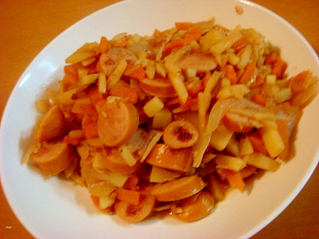 じゃがいも にんじん たまねぎのコンソメ炒め煮 レシピ 作り方 By あちゅおちこ 楽天レシピ じゃがいも にんじん たまねぎのコンソメ炒め煮 レシピ 作り方 By あちゅおちこ 楽天レシピ