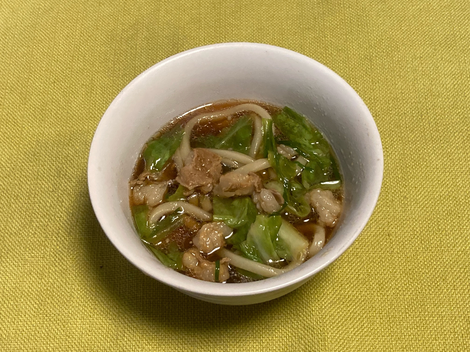 うちの麺　ホルモンうどん