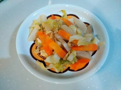 油揚げと野菜の煮浸し