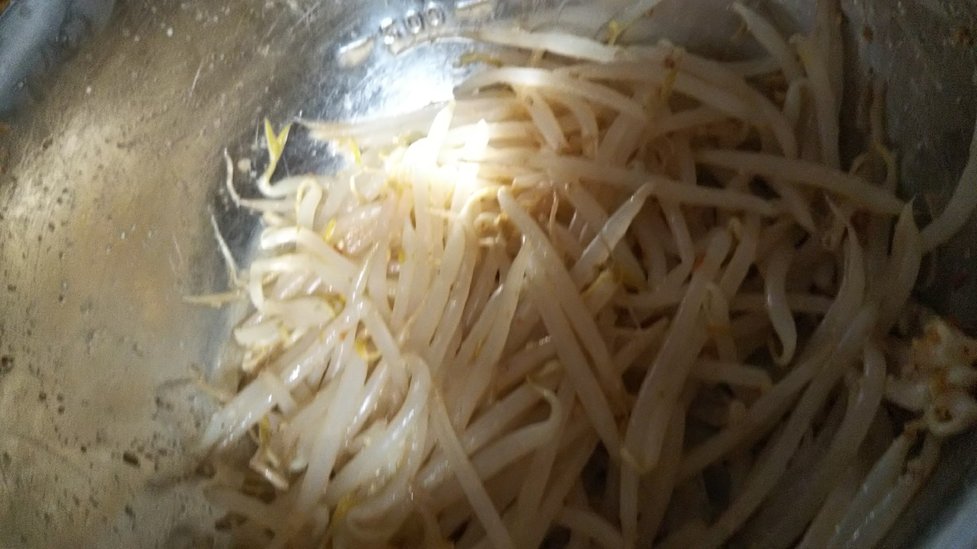 モヤシだけナムル