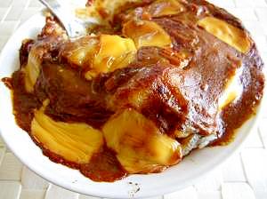 肉じゃがで焼きカレー♪