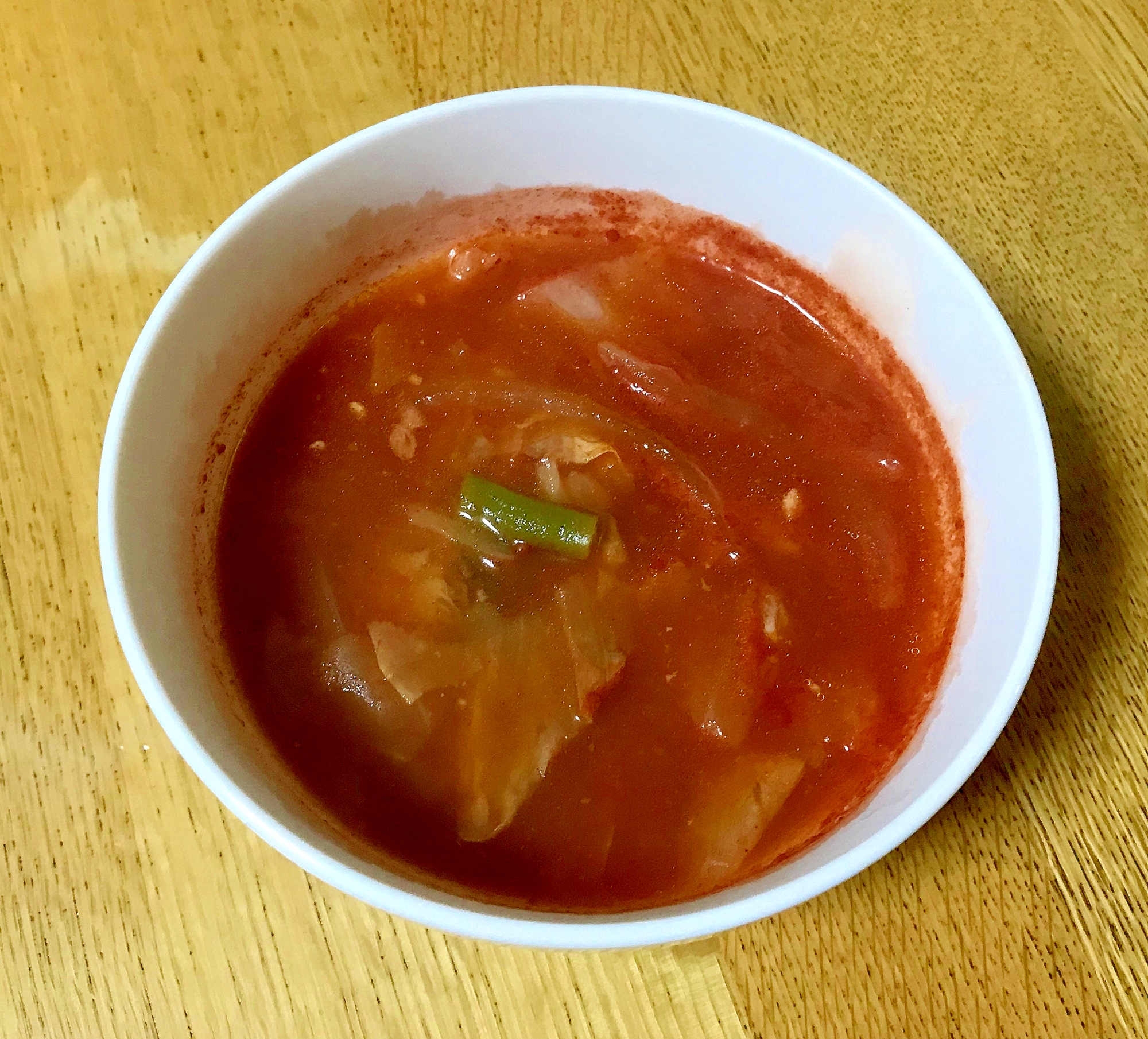 シャンタン使用♬簡単 鰹のトマトスープ