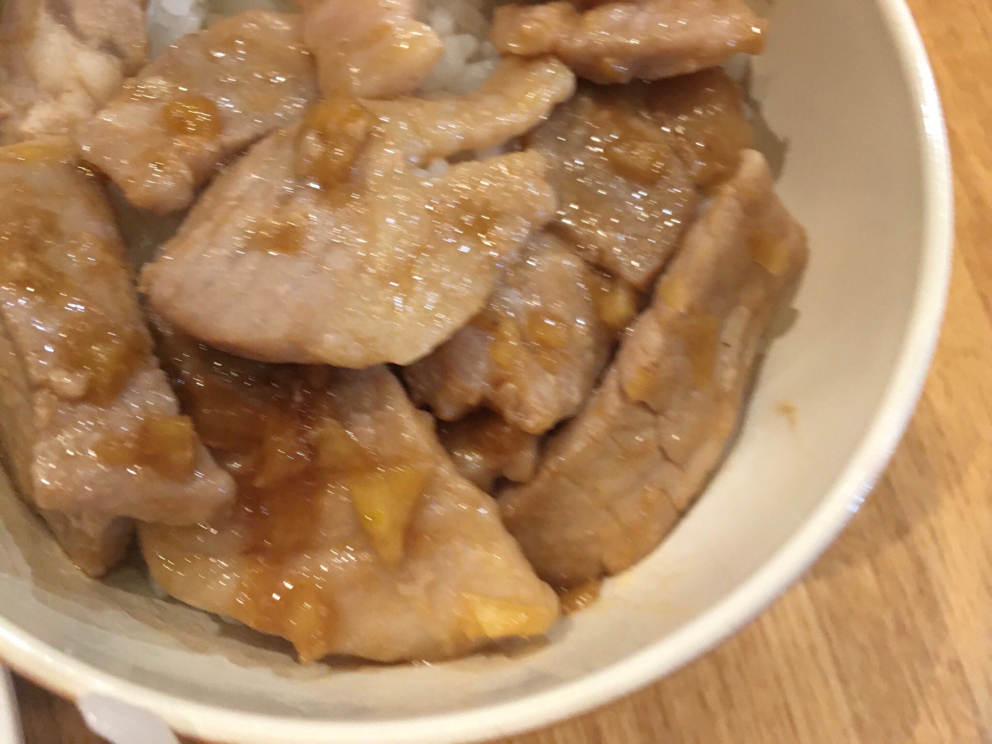 フルーティー豚丼