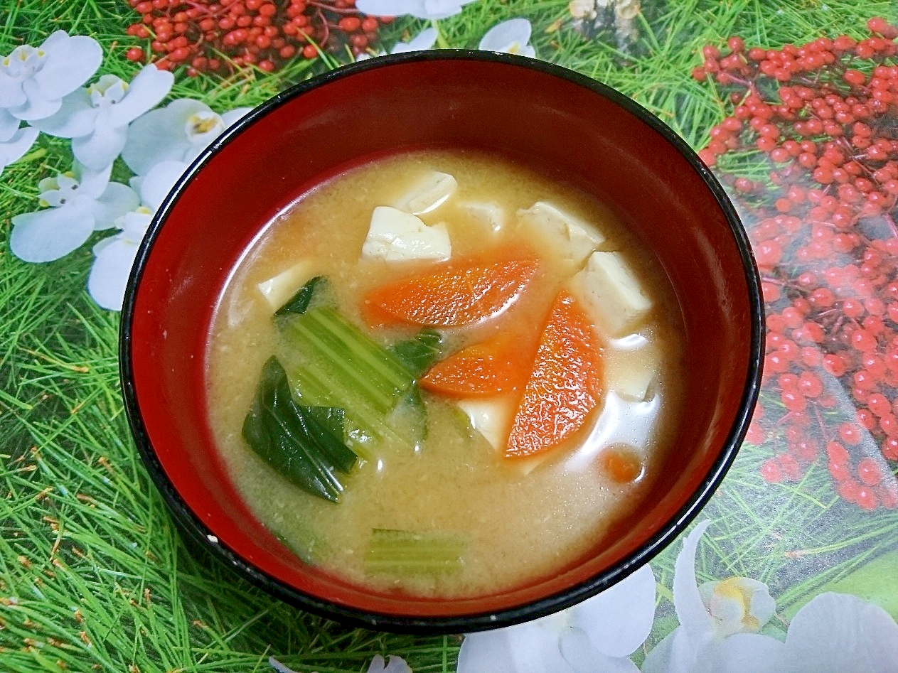 赤白緑の3色味噌汁 レシピ 作り方 By ビッグさん 楽天レシピ 赤白緑の3色味噌汁 レシピ 作り方 By ビッグさん 楽天レシピ