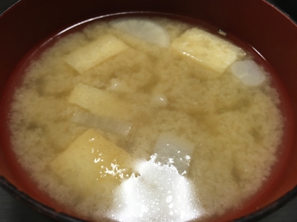 大根と豆腐の味噌汁