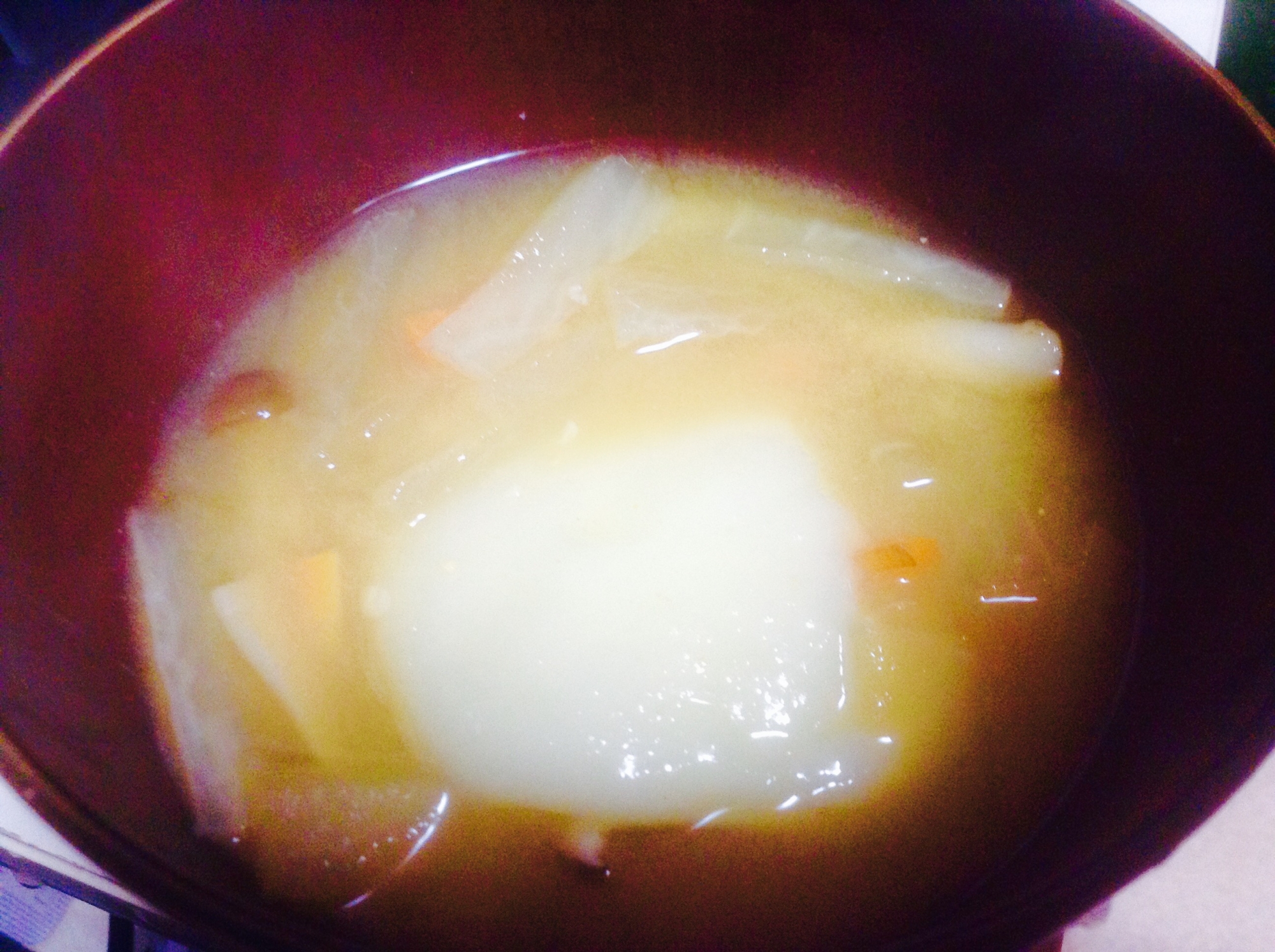 美味しい！簡単☆もち雑煮(^^)