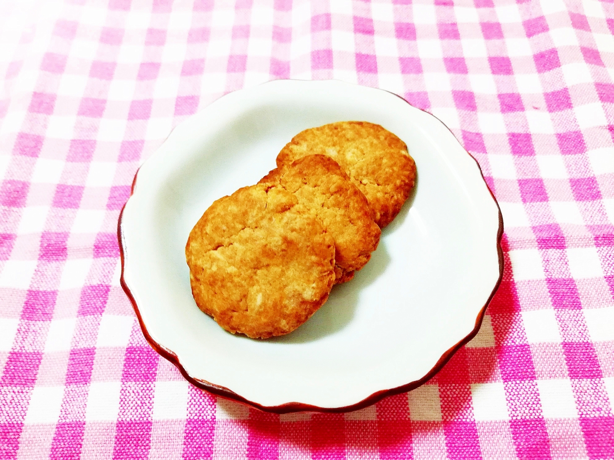 あん風味♪黒糖クッキー