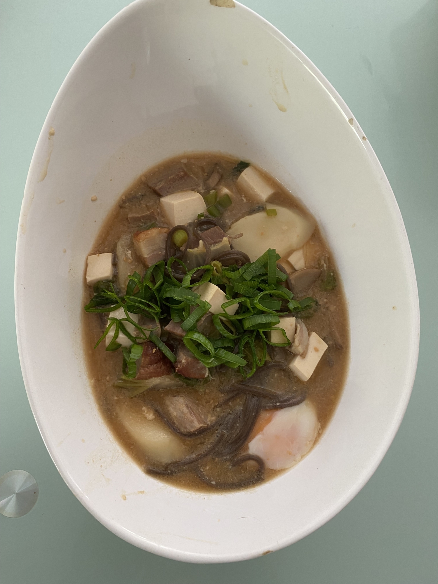 具沢山、雑煮風蕎麦