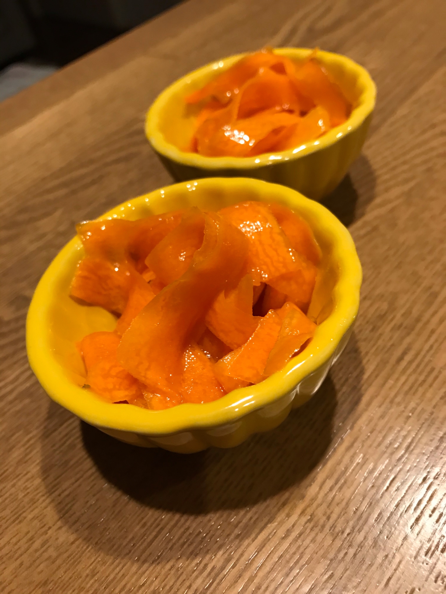 簡単!包丁いらず!フライパンいらずの人参ナムル