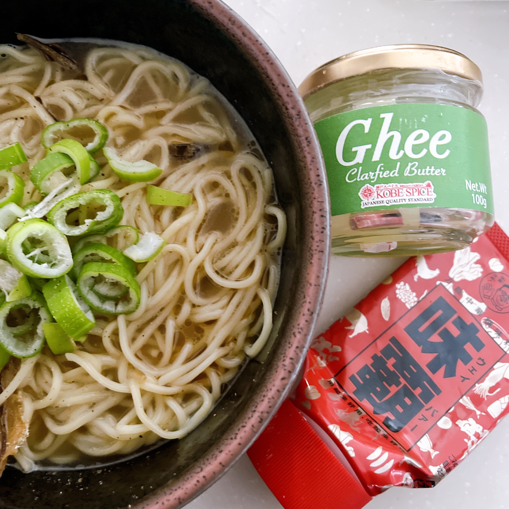 汁まで飲める！ギーと味覇で！ヘルシー煮干しラーメン