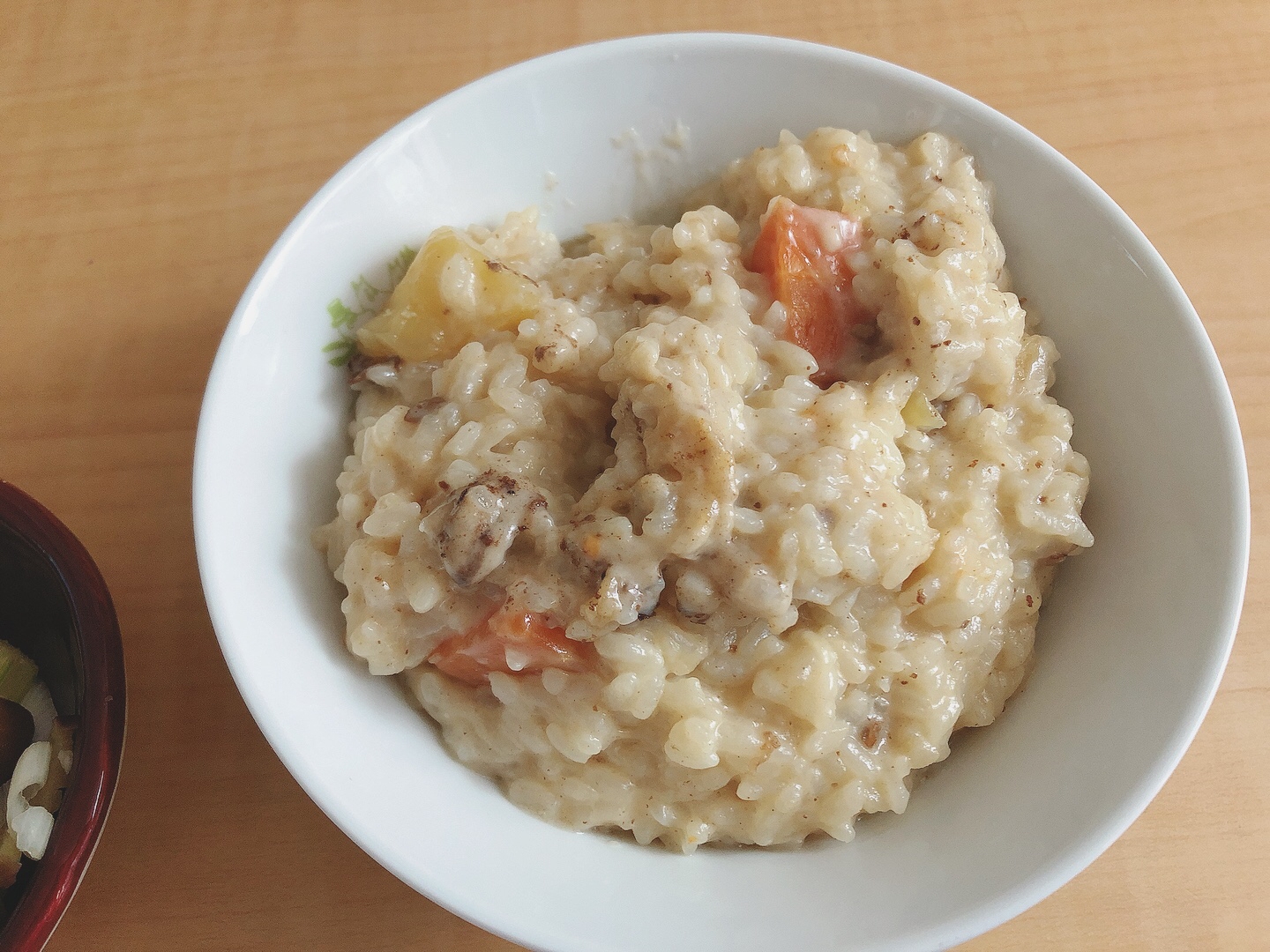 器に盛られたリゾット