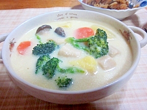 肉なし 野菜とエリンギの豆乳シチュー レシピ 作り方 By アルプスの乙女 楽天レシピ 肉なし 野菜とエリンギの豆乳シチュー レシピ 作り方 By アルプスの乙女 楽天レシピ