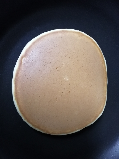 きな粉とすりごまのホットケーキ