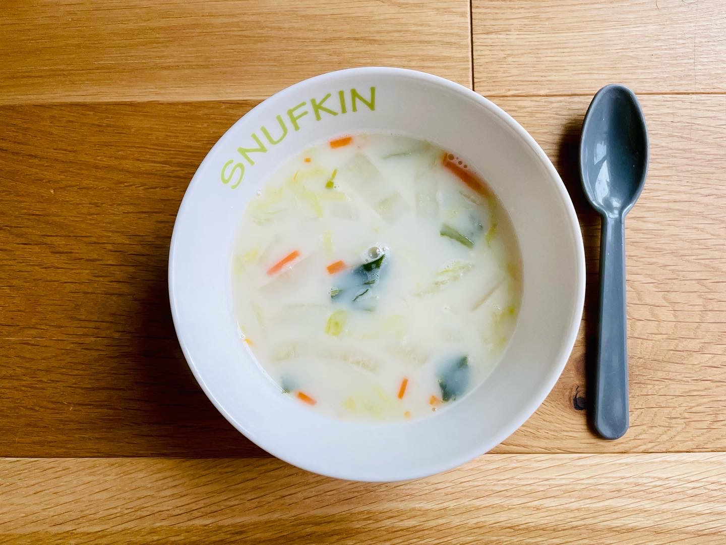 キノコと白菜のクリームうま煮スープ