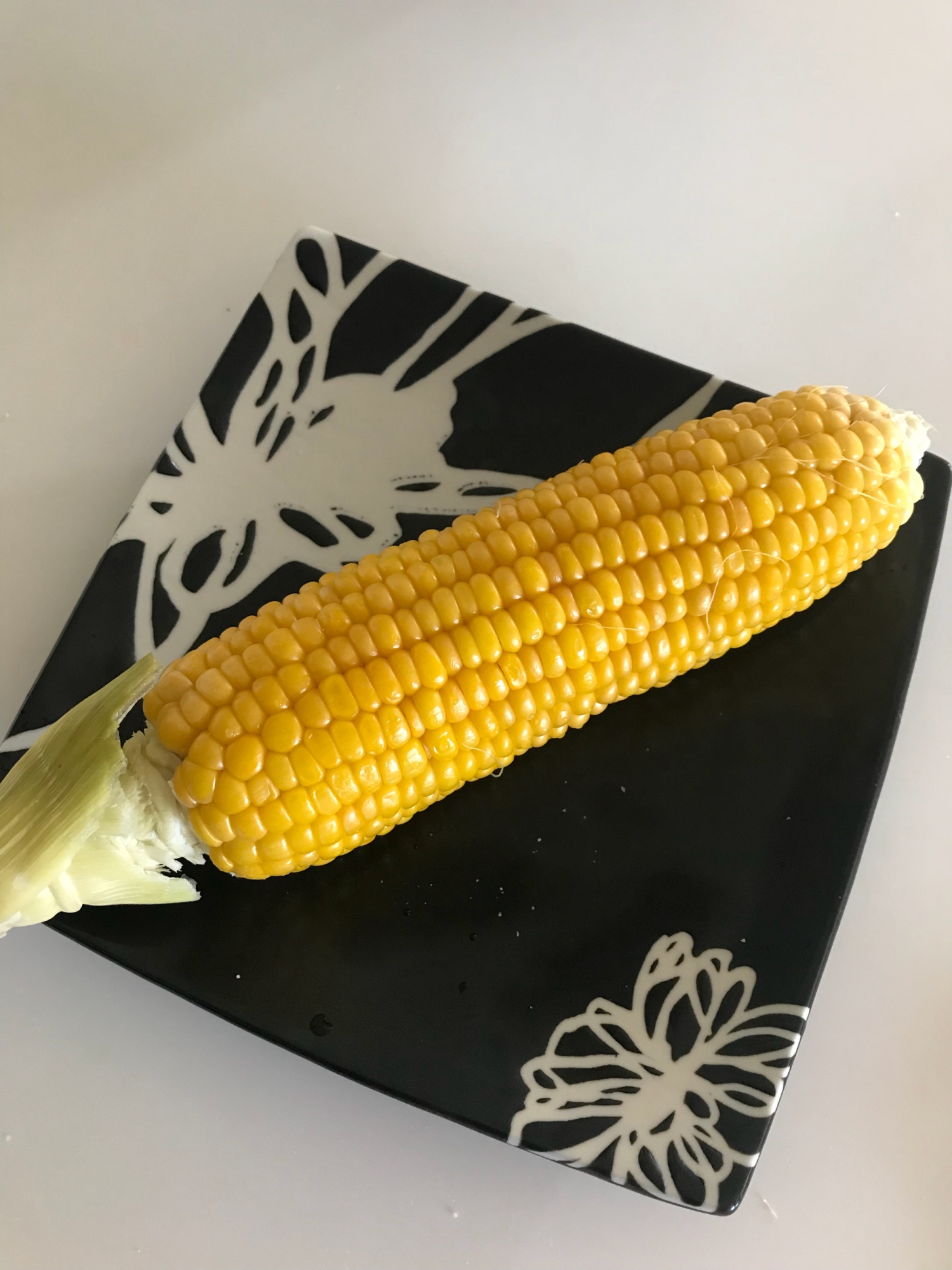 レンジで簡単とうもろこし