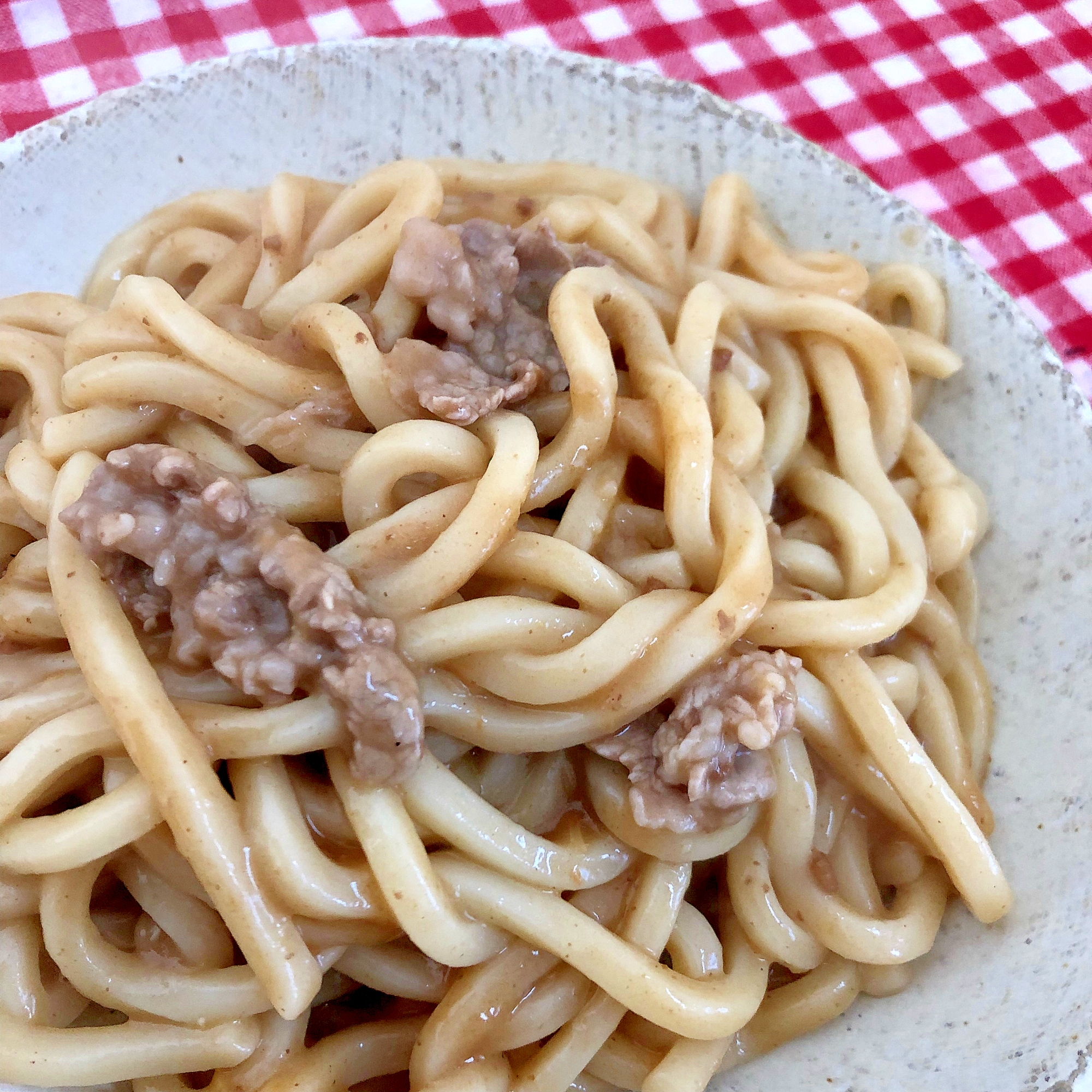 肉カレーうどん☆彡