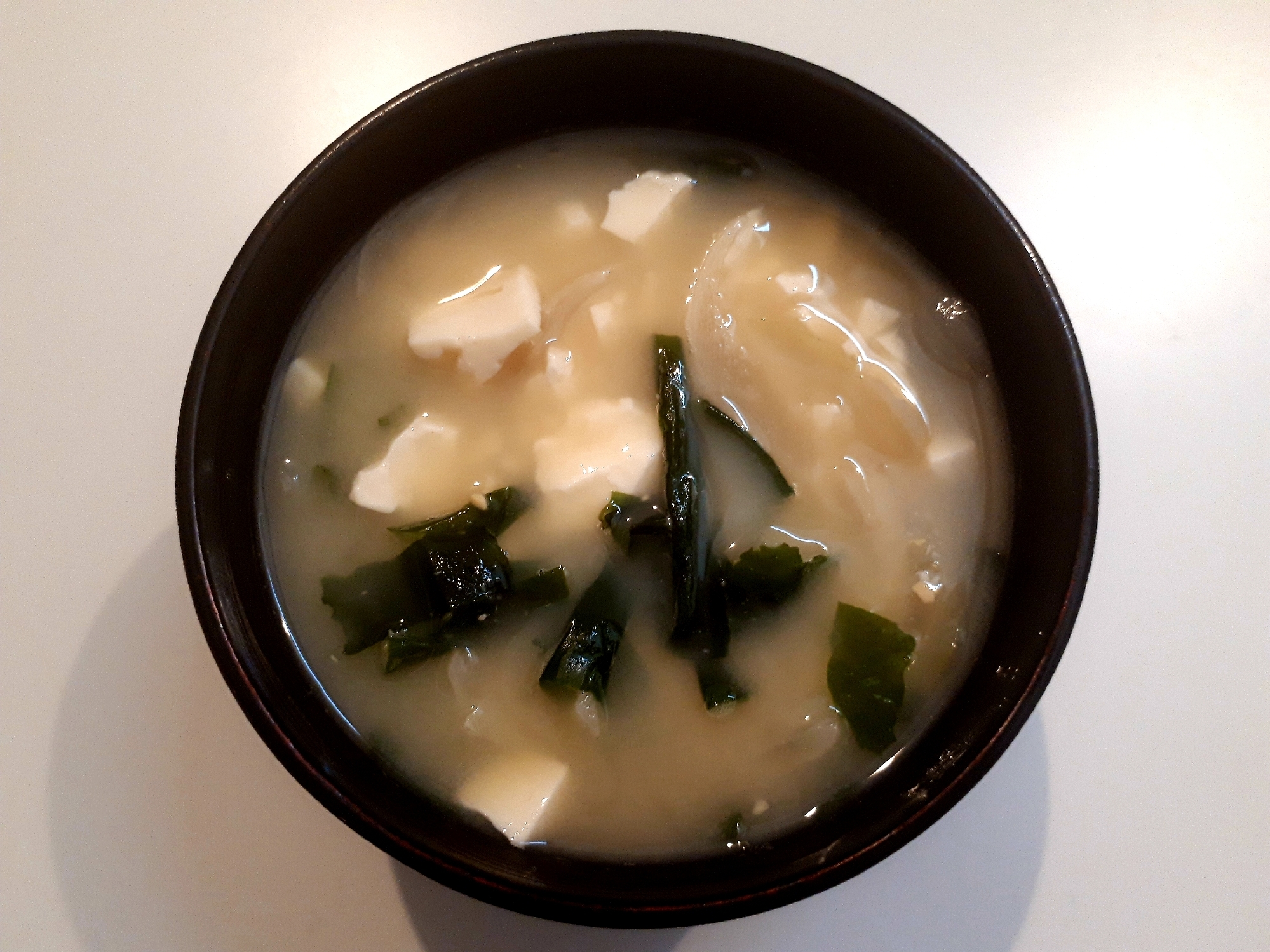玉ねぎと豆腐のシンプルなお味噌汁 レシピ 作り方 By ココcook 楽天レシピ