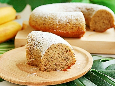 しっとりバナナケーキ