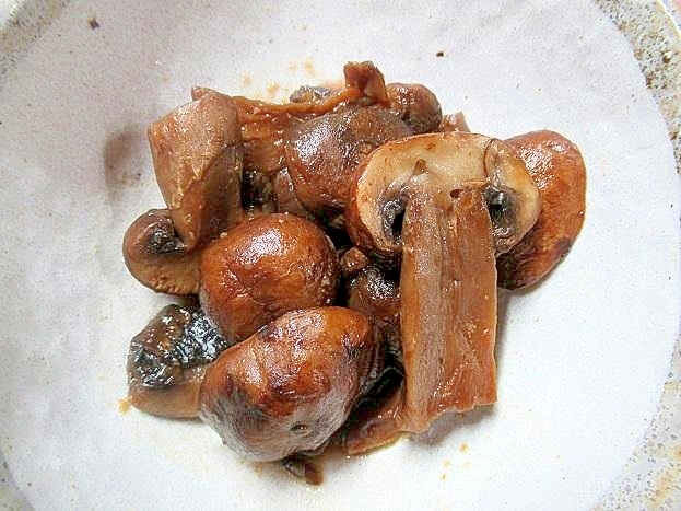 マッシュルームのニンニクバター炒め~♪