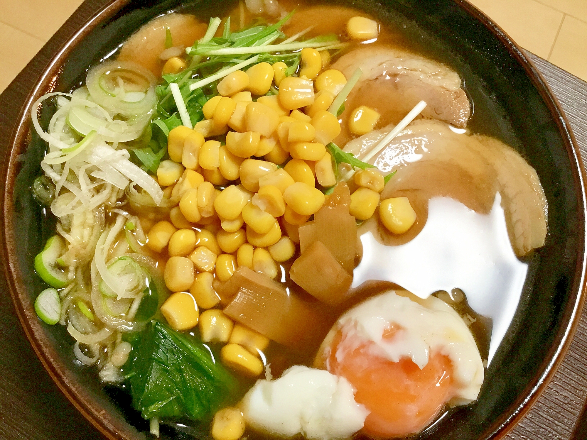 コーンチャーシュー麺