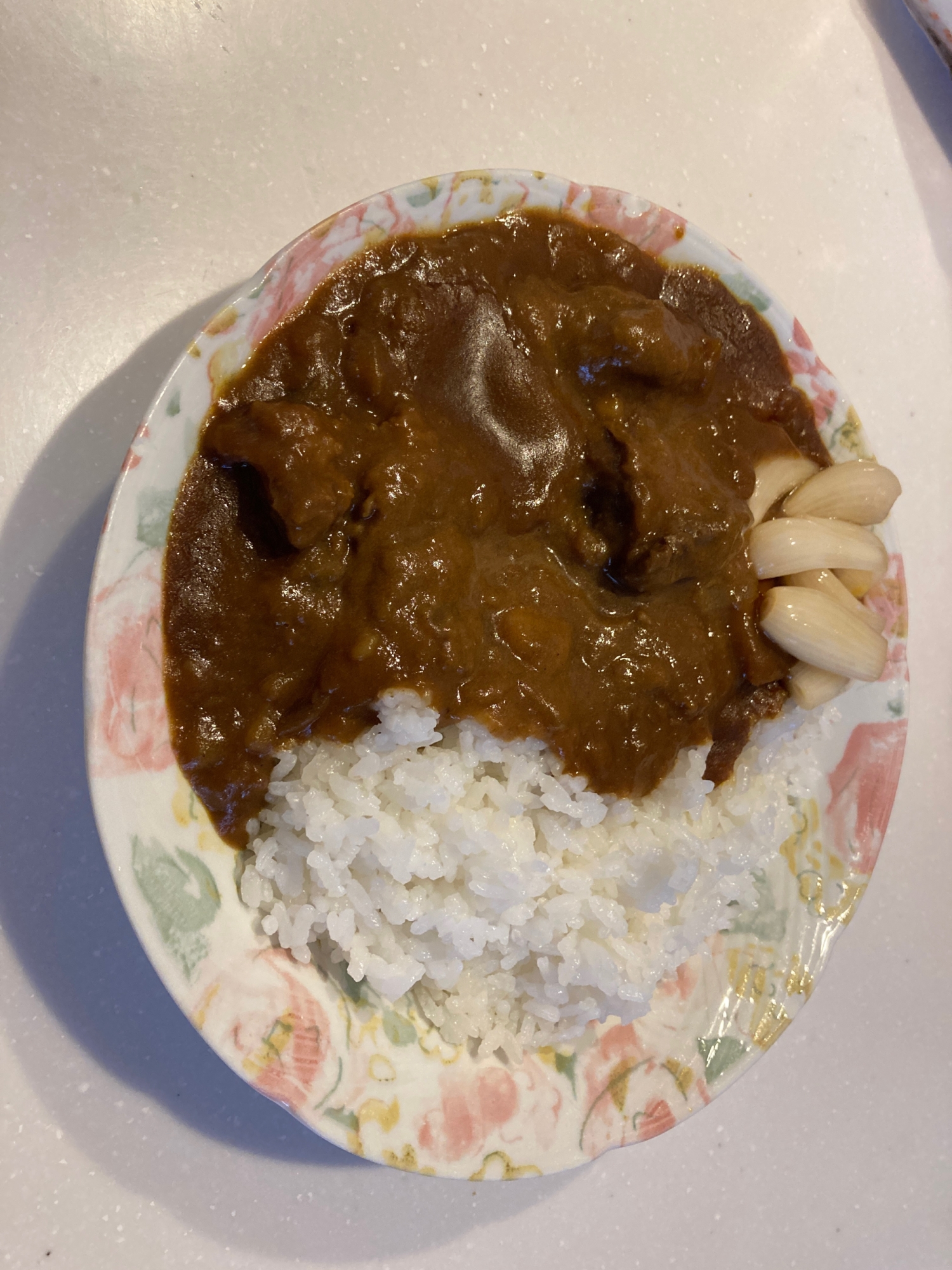 塩麹牛すじカレー! 隠し味にブルーベリージャム！