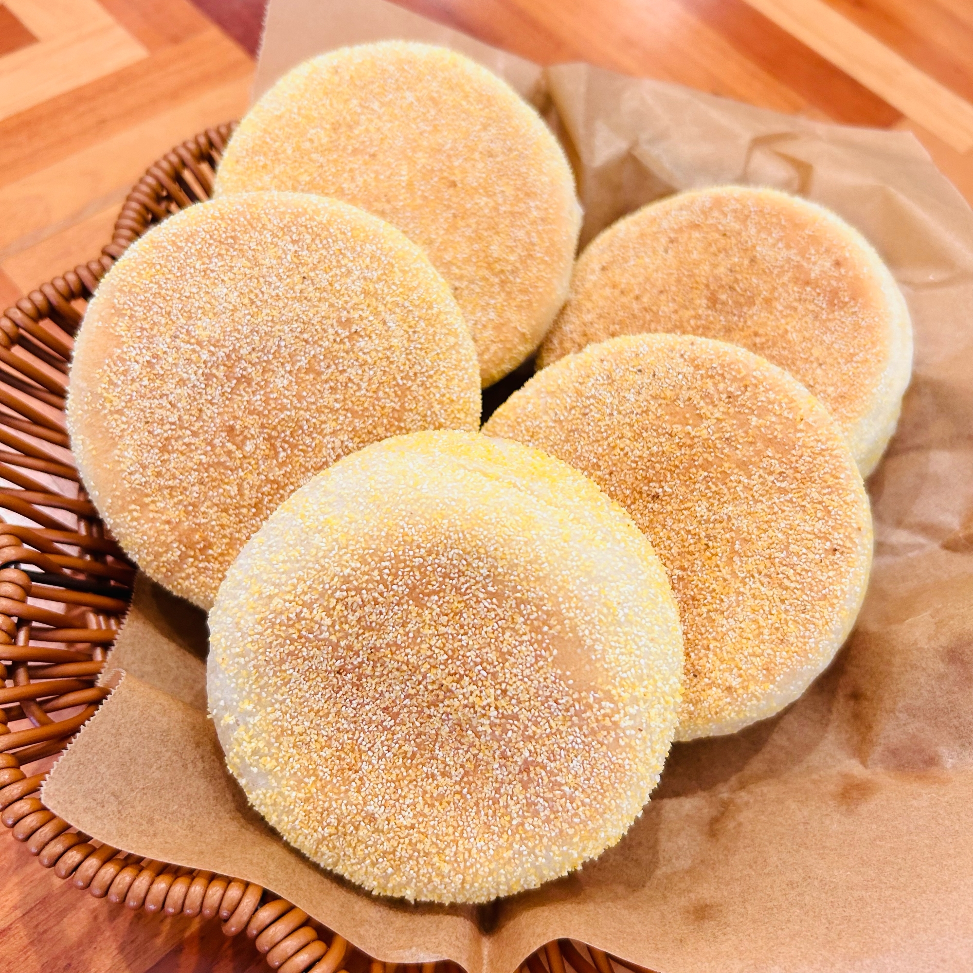 はるゆたかブレンドで作るイングリッシュマフィン