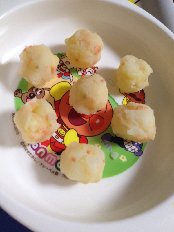 離乳食☆鮭とジャガイモのチーズボール