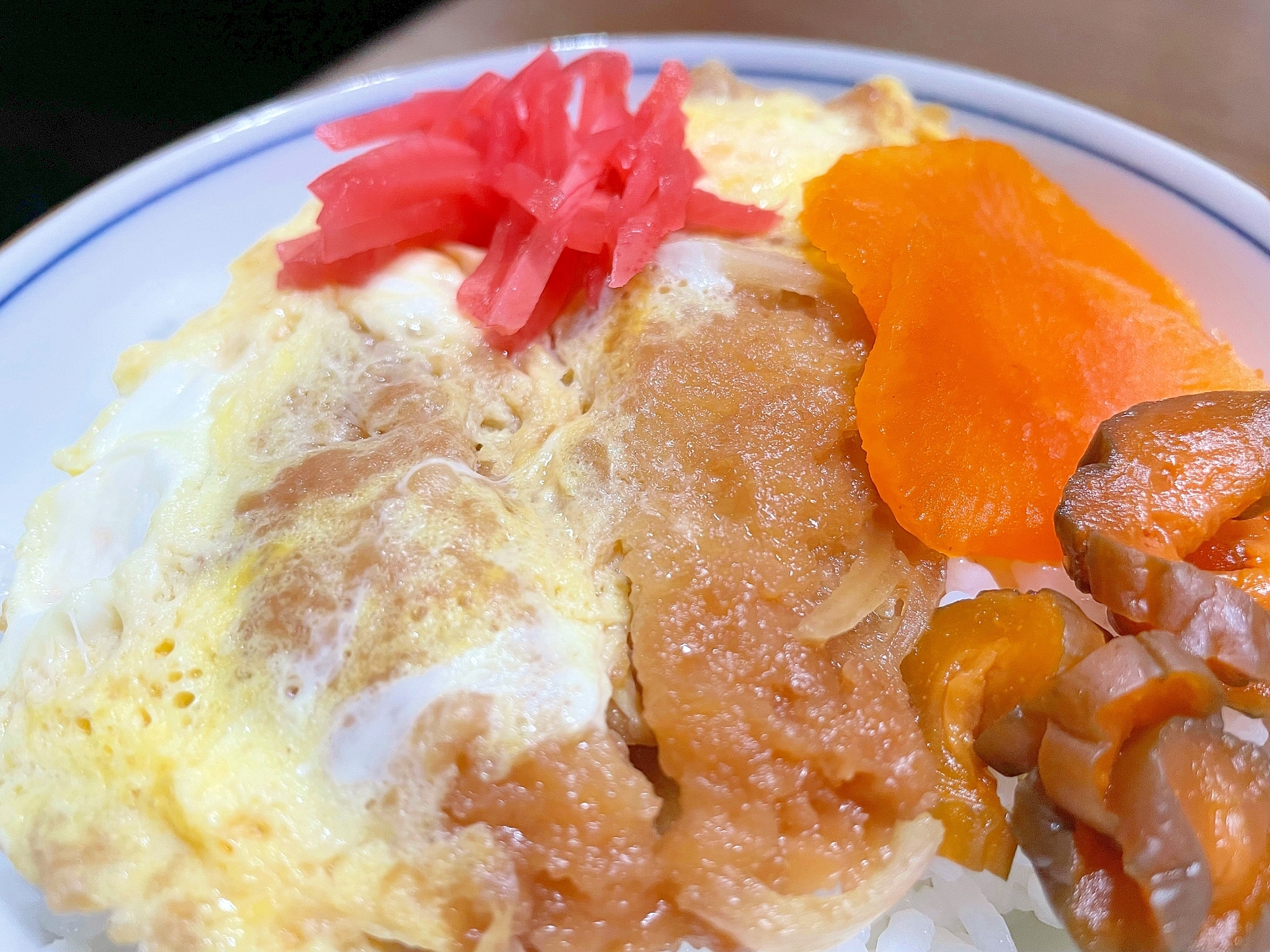 ランチにカツ丼