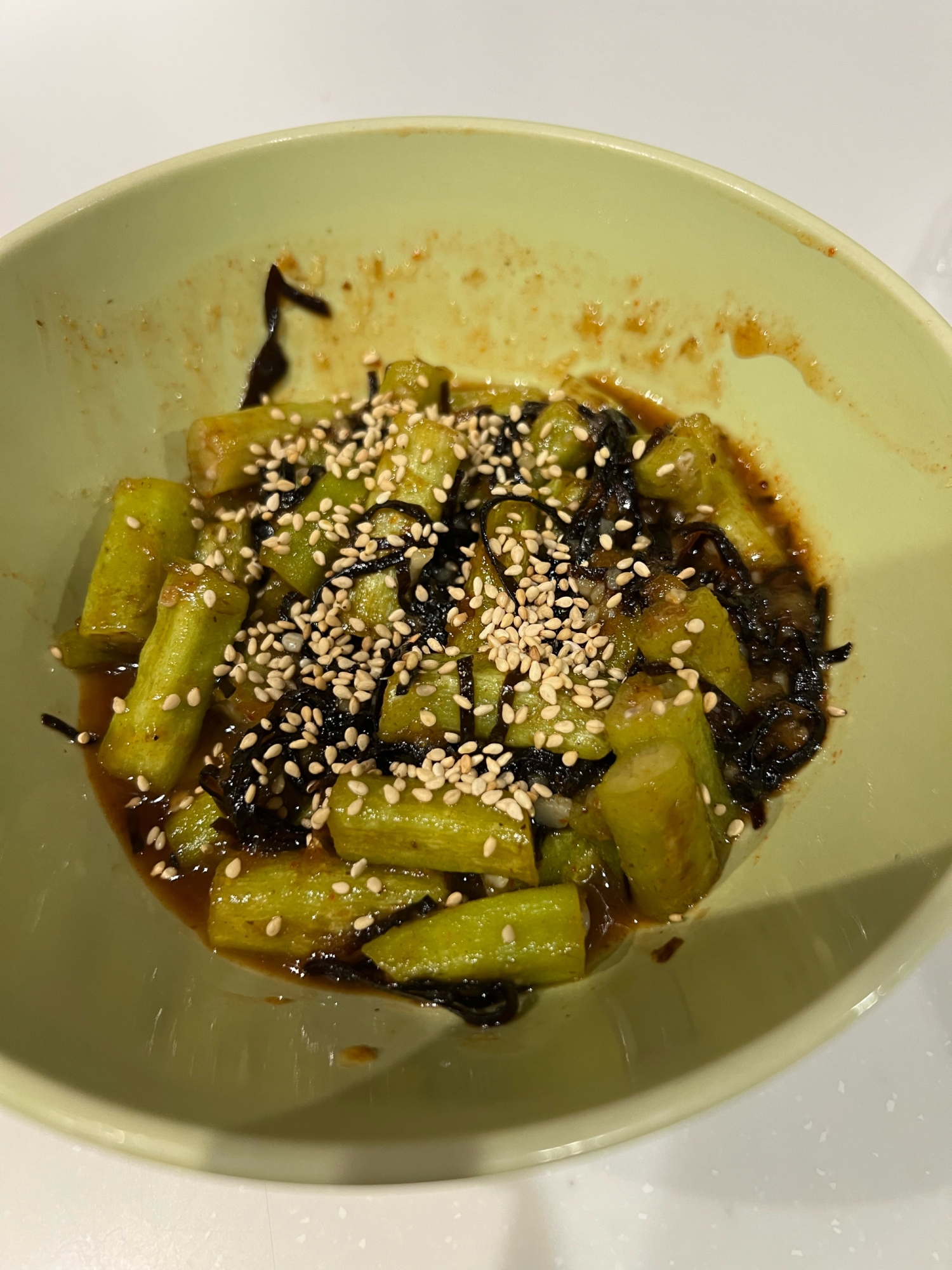 ご飯が止まらない！？和風オクラキムチ⭐️