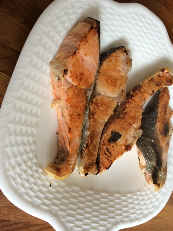 シャケの塩焼き