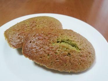 甘納豆入り抹茶のマドレーヌ