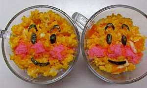 子供も喜ぶ アンパンマン カップちらし レシピ 作り方 By コークさん 楽天レシピ