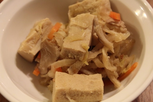 ズボラ高野豆腐の煮物