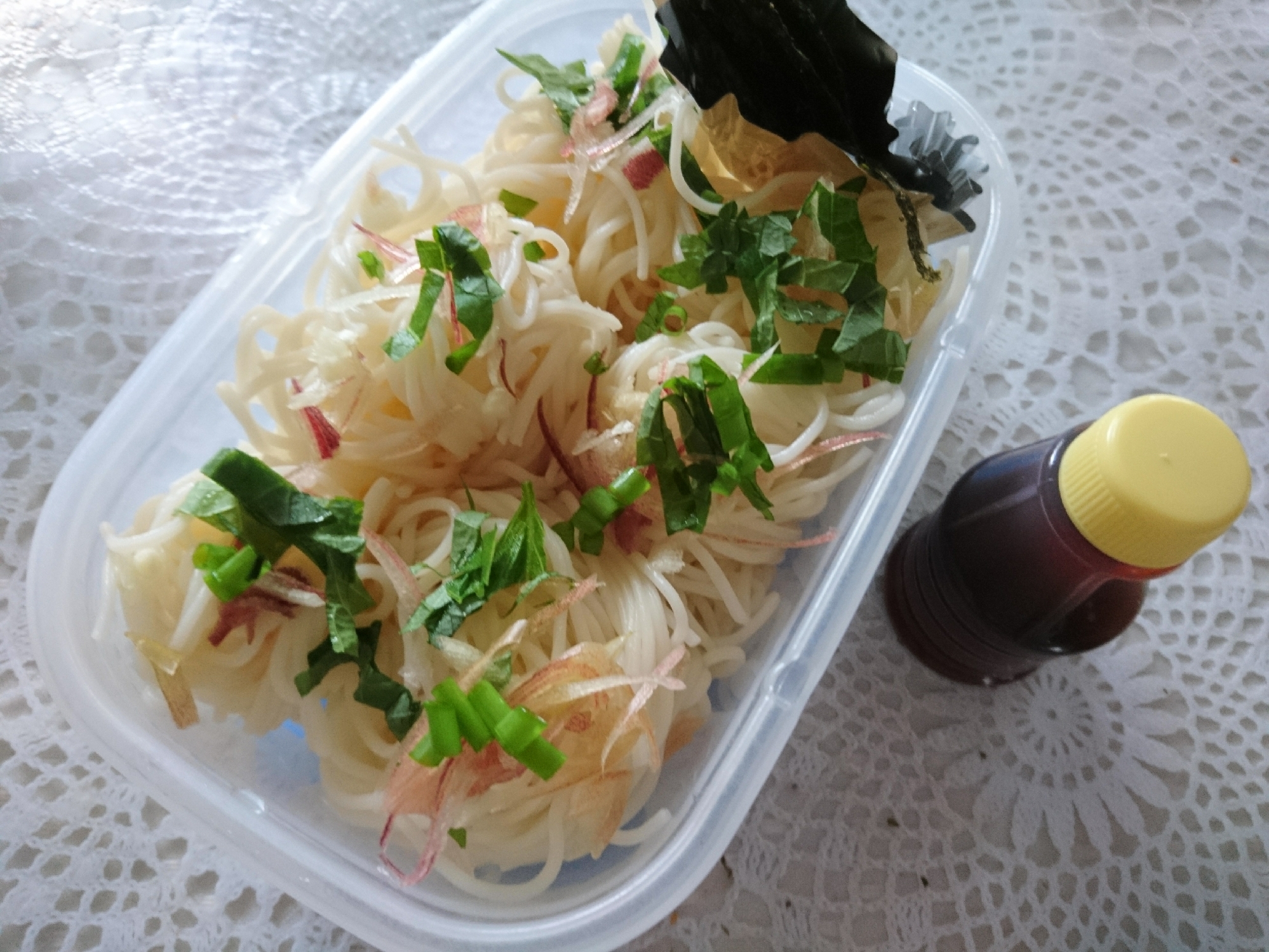 お弁当 そうめん