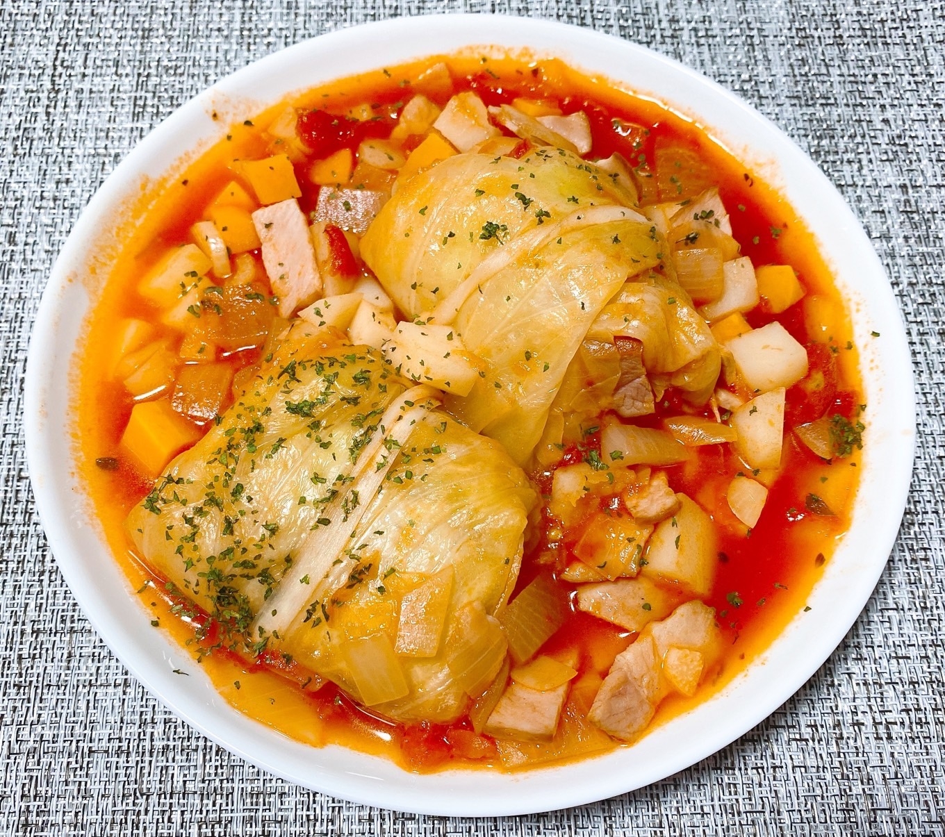 冷凍ロールキャベツ ゴロっと野菜のトマトスープ レシピ 作り方 By 金桃ちゃん 楽天レシピ 冷凍ロールキャベツ ゴロっと野菜のトマトスープ レシピ 作り方 By 金桃ちゃん 楽天レシピ