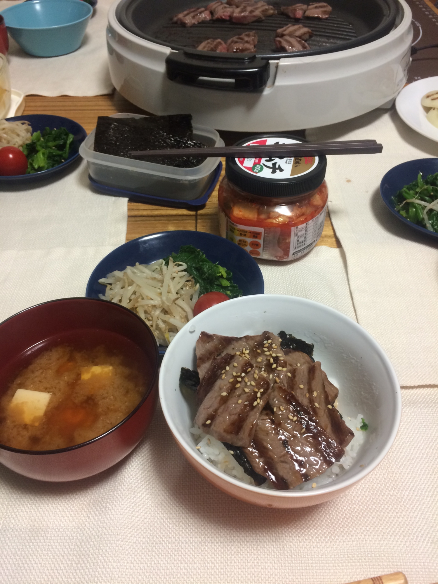 うちのごはん 焼肉丼