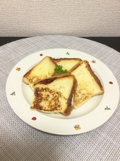 ふわふわフレンチトースト♡
美味しくいただきました♡