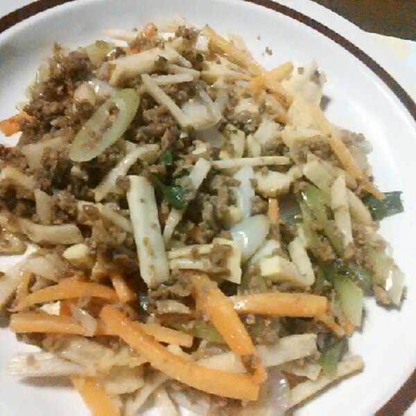 肉味噌アレンジ たけのこ炒め レシピ 作り方 By シオノギ 楽天レシピ 肉味噌アレンジ たけのこ炒め レシピ 作り方 By シオノギ 楽天レシピ