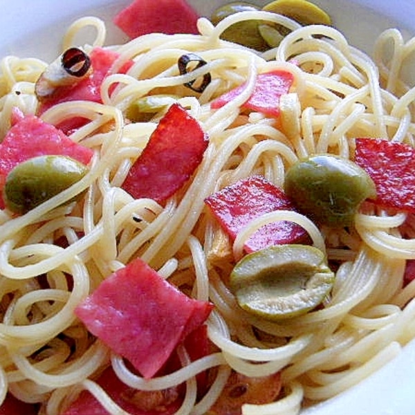 カフェランチ風 塩漬けオリーブでペペロンチーノ レシピ 作り方 By ジョン リーバス 楽天レシピ カフェランチ風 塩漬けオリーブでペペロンチーノ レシピ 作り方 By ジョン リーバス 楽天レシピ