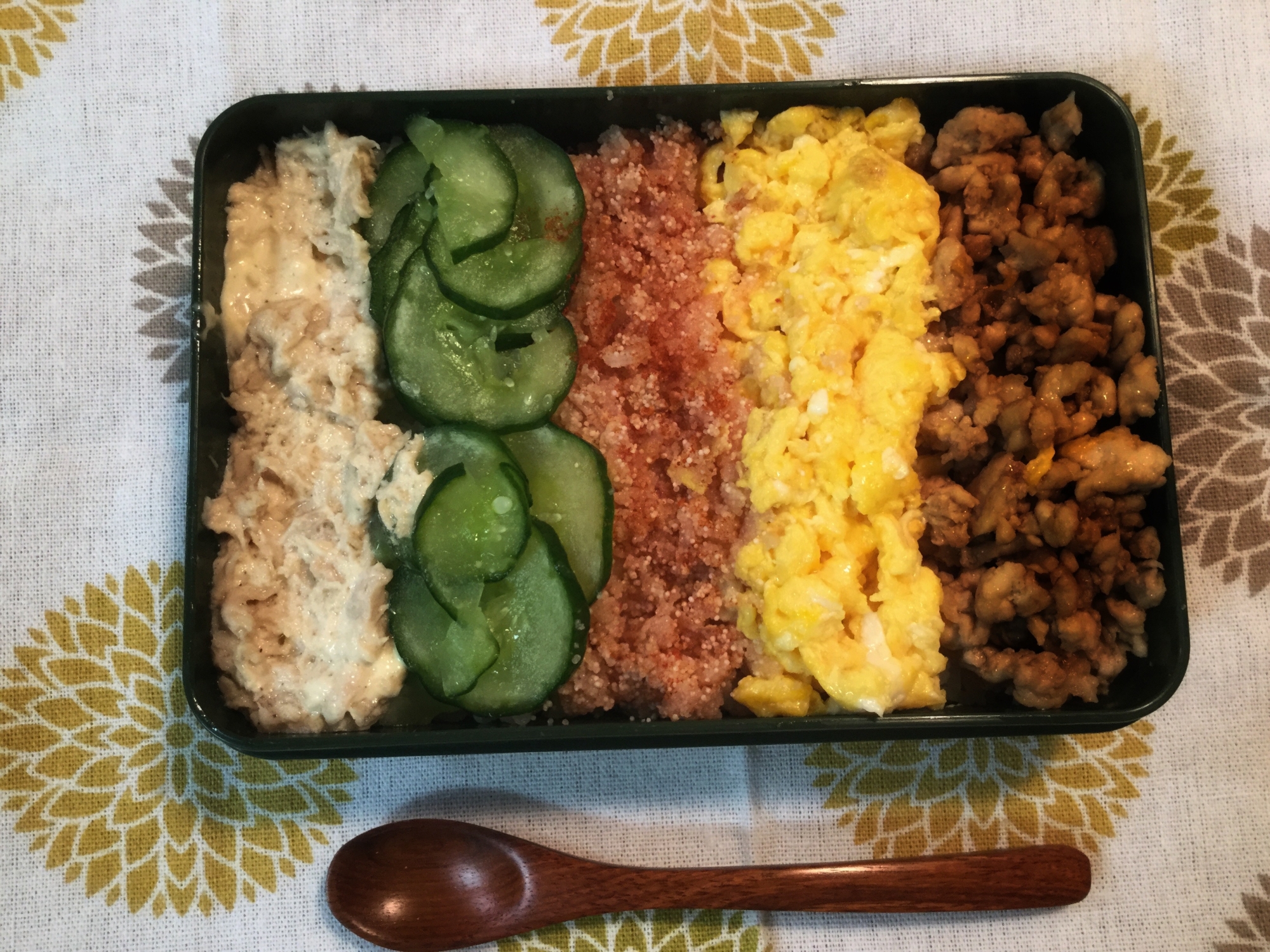 ◉簡単お弁当◉<いろんな食感と味で楽しい♡>