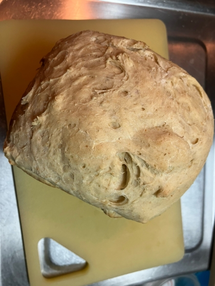 ホームベーカリーで作る鬼くるみパン