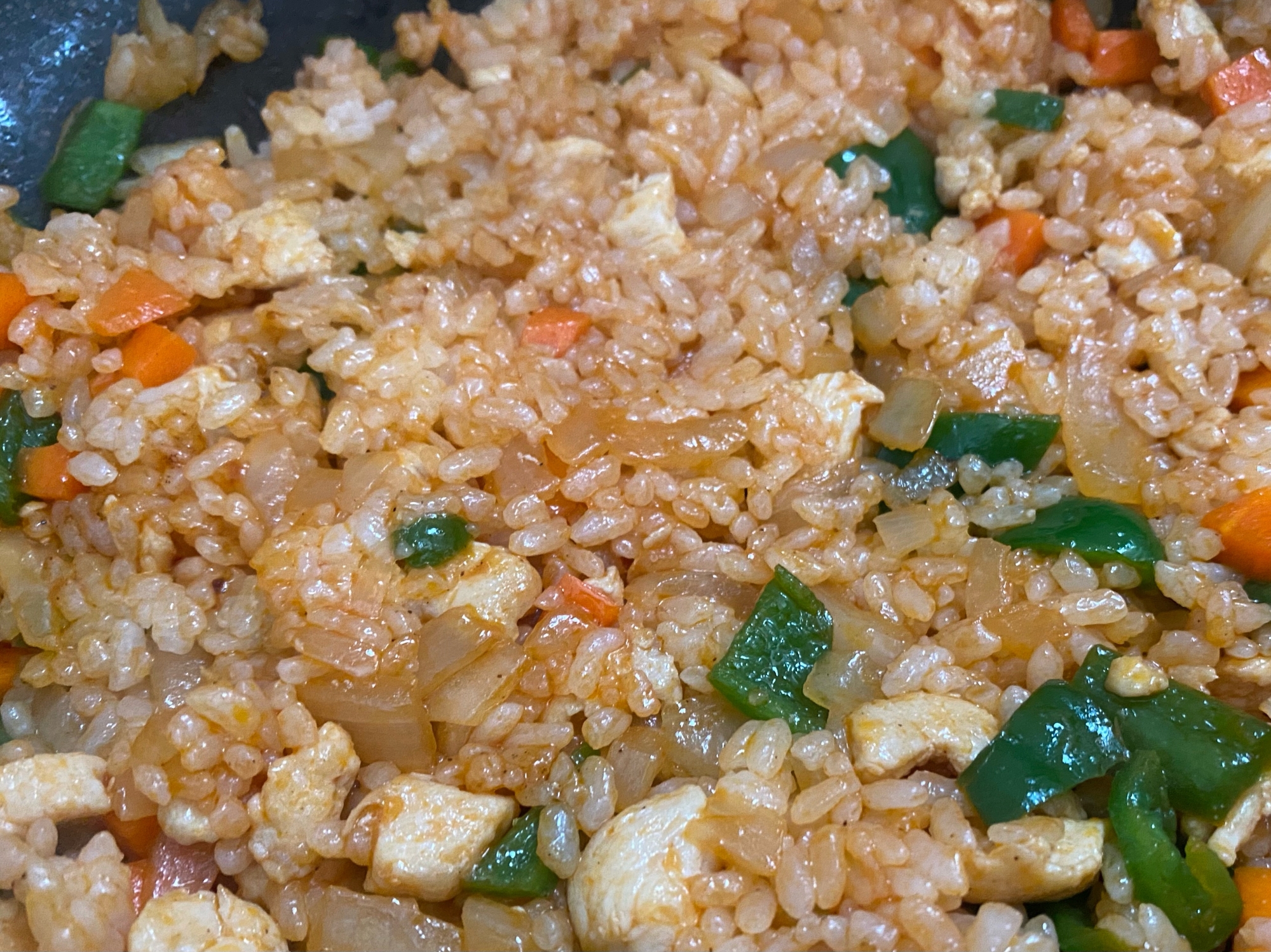 野菜もりもりチキンライス